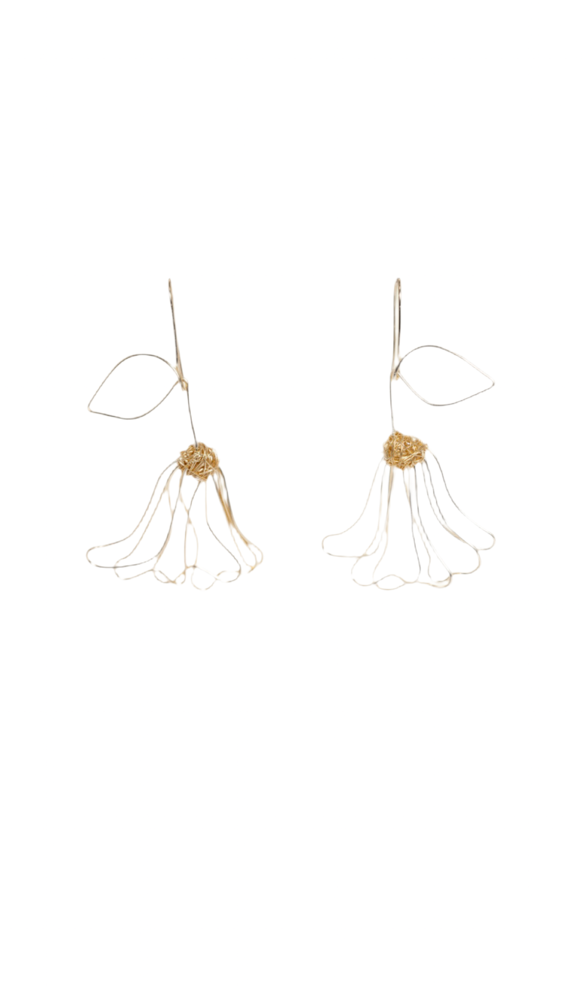 California Poppy Earrings