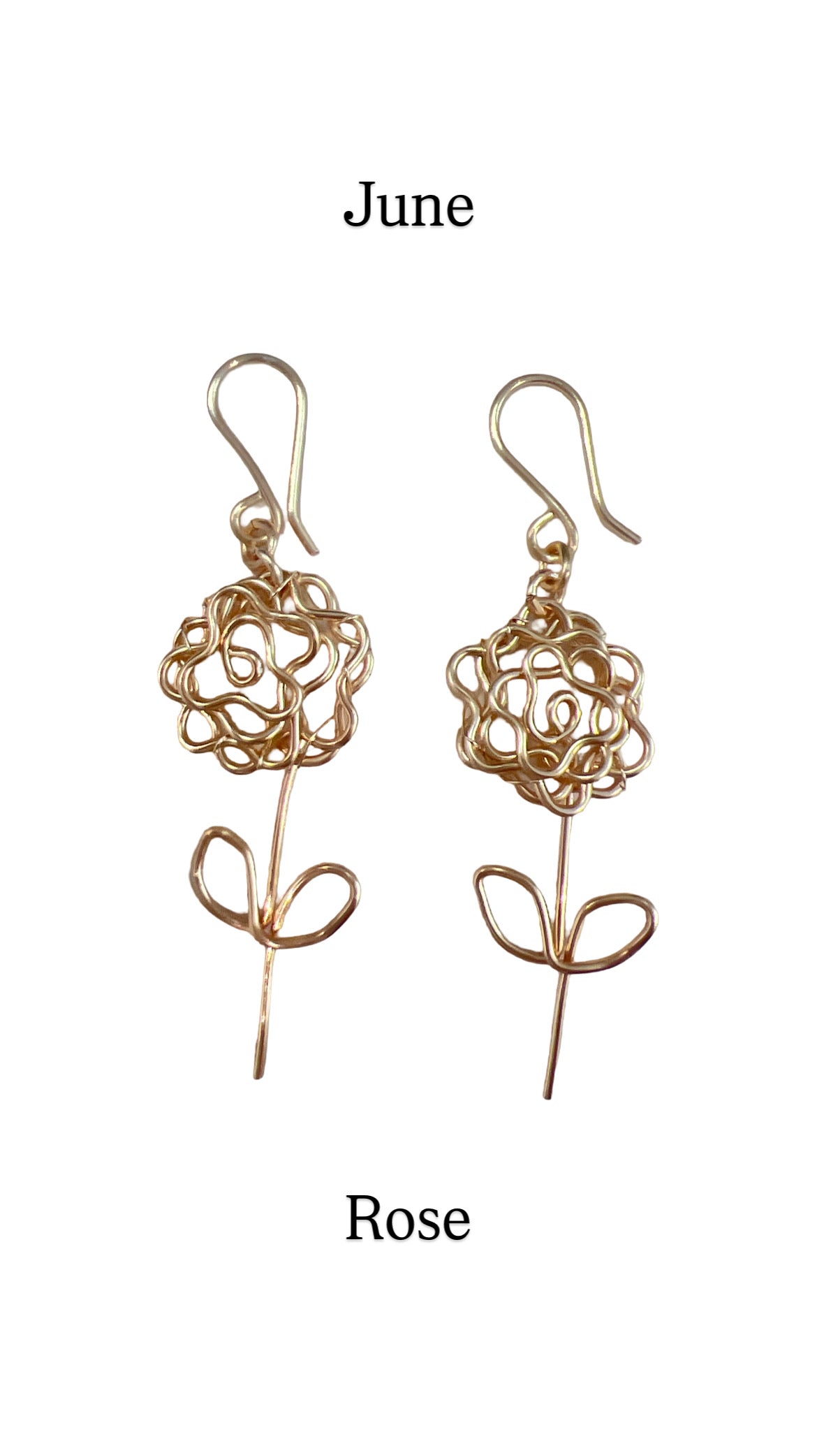 Rose Earrings