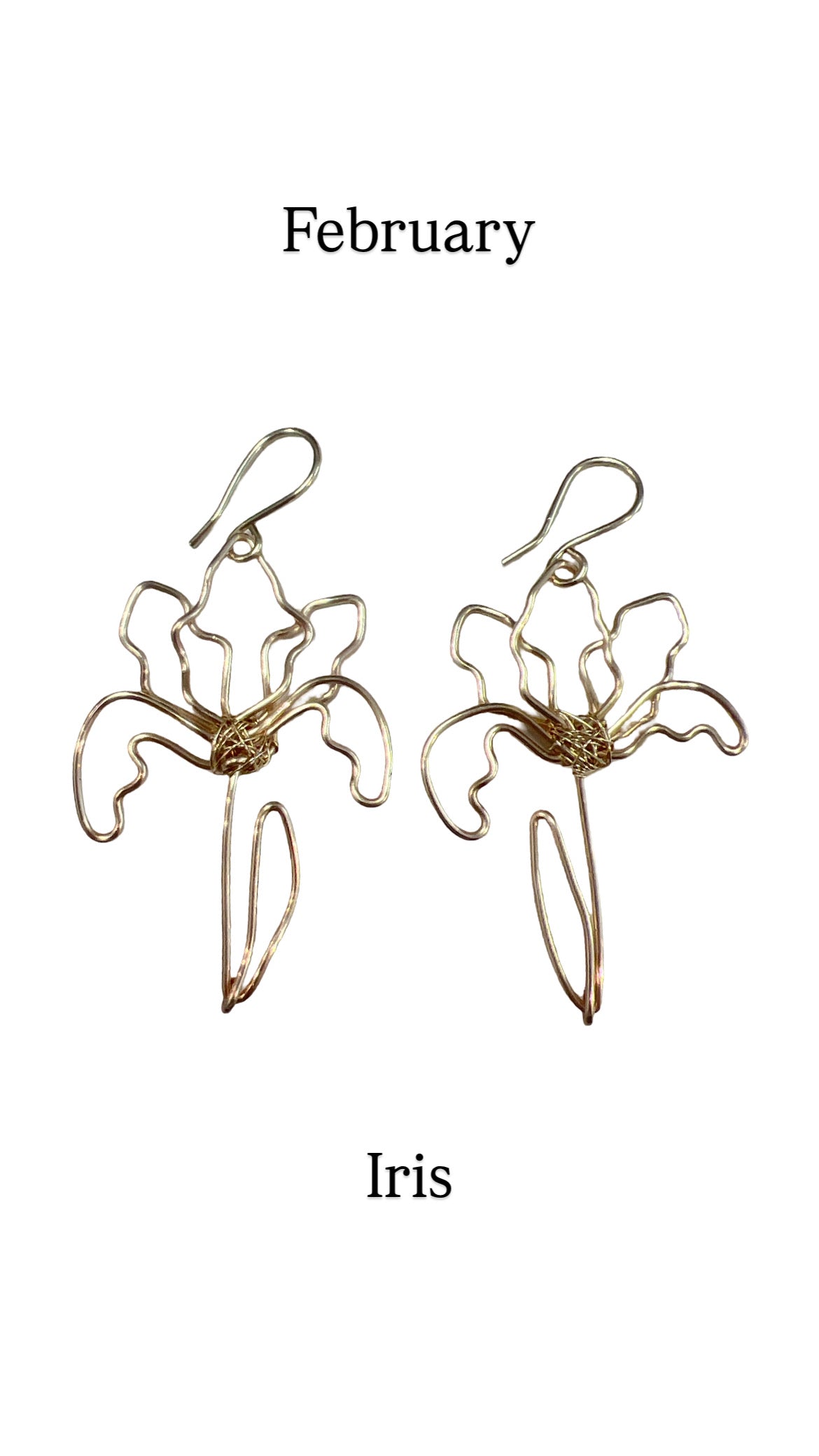 Iris Earrings