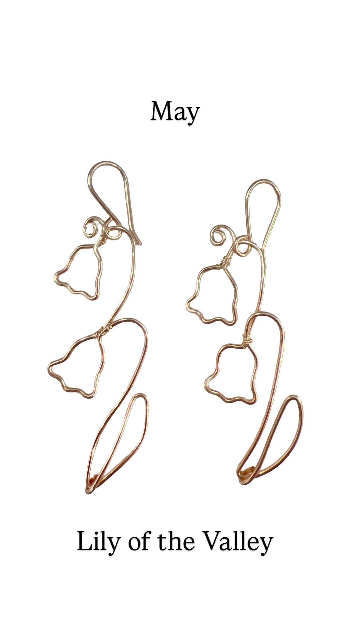 Lily of the Valley Earrings