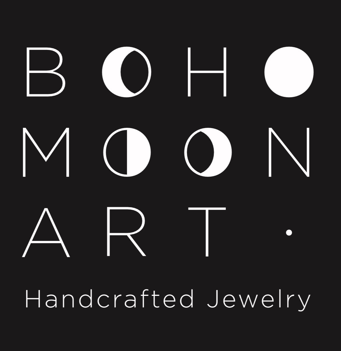 Boho Moon Art Gift Card