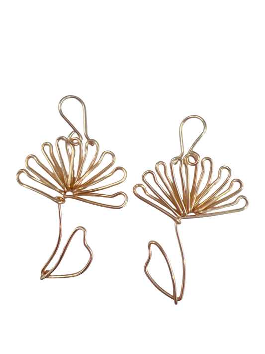 Chrysanthemum Earrings