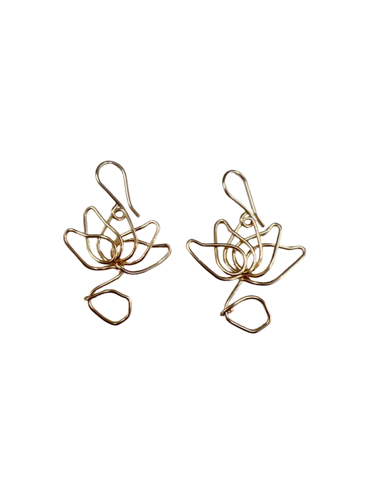 Waterlily Earrings