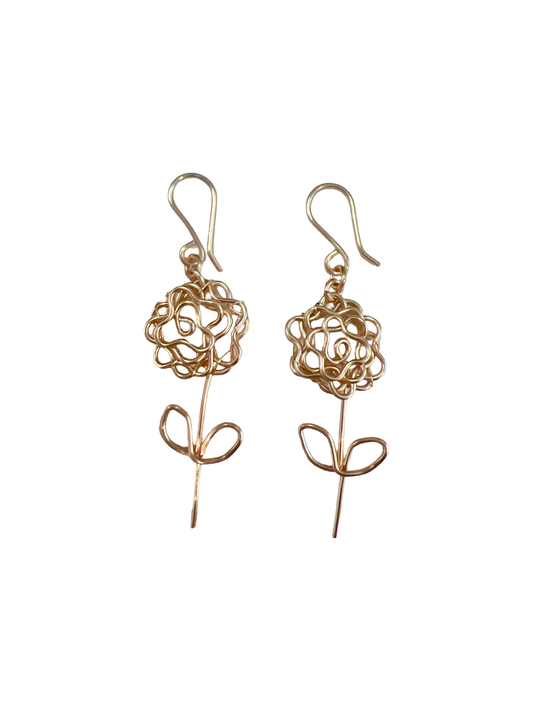 Rose Earrings